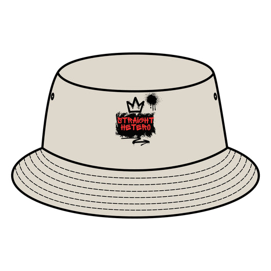 Straight Hetero- LOGO- Bucket Hat