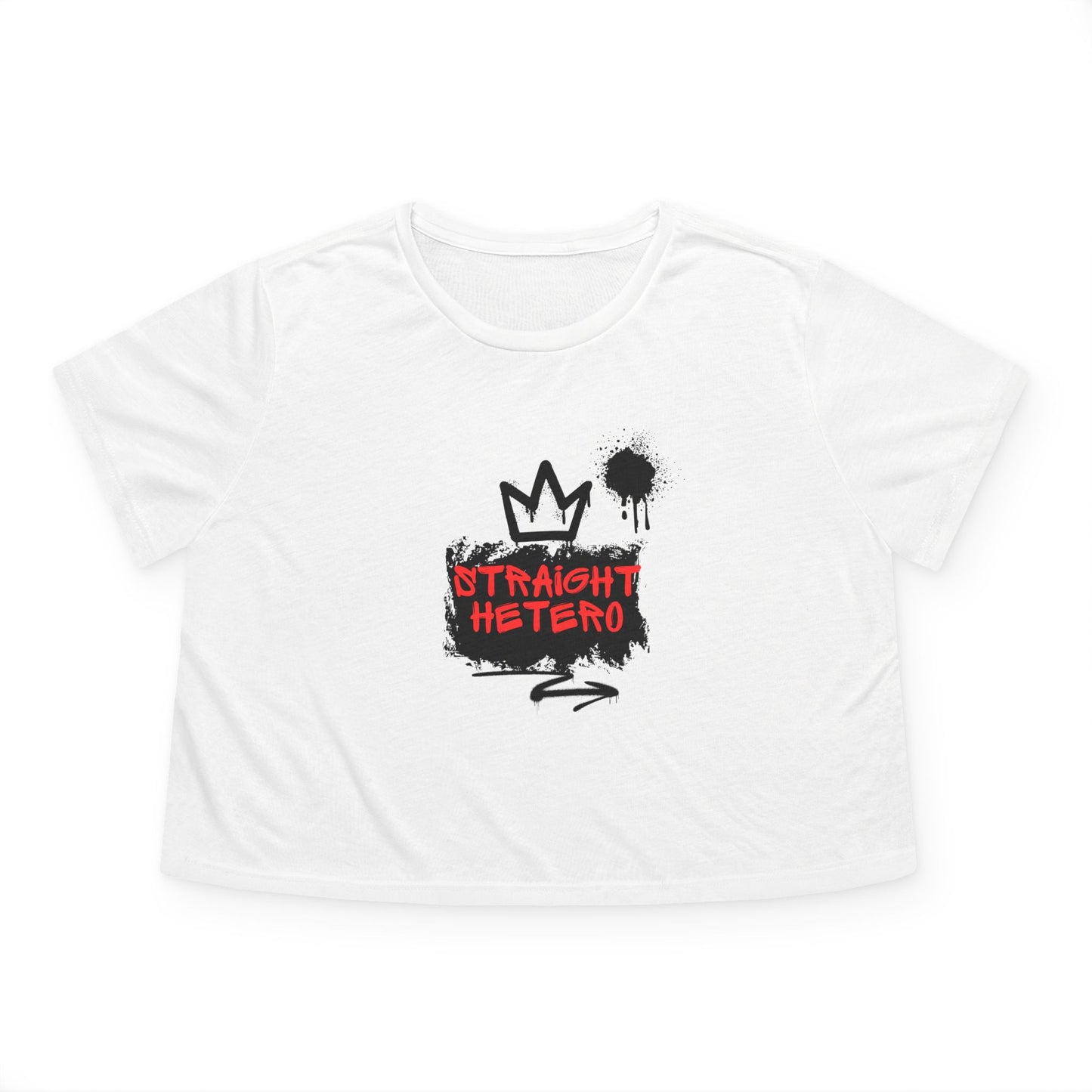 ***LIMITED EDITION*** Women's Flowy Cropped Tee- LOGO