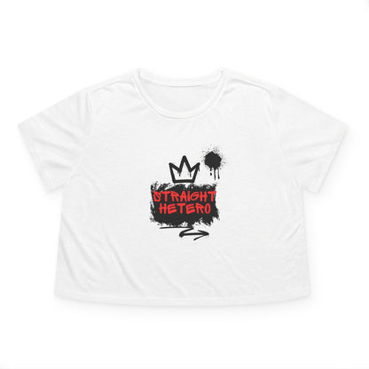 ***LIMITED EDITION*** Women's Flowy Cropped Tee- LOGO