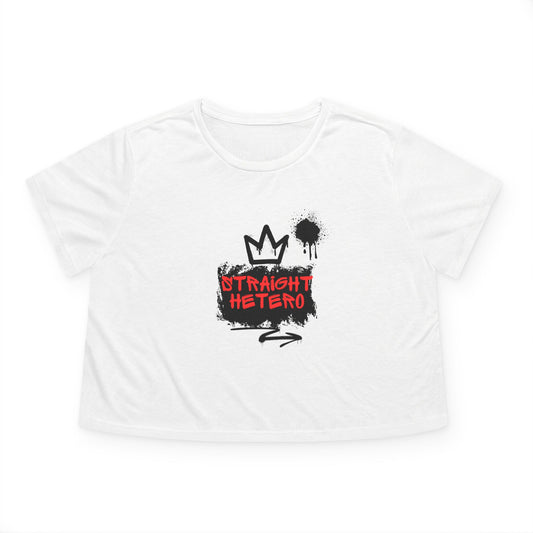 ***LIMITED EDITION*** Women's Flowy Cropped Tee- LOGO