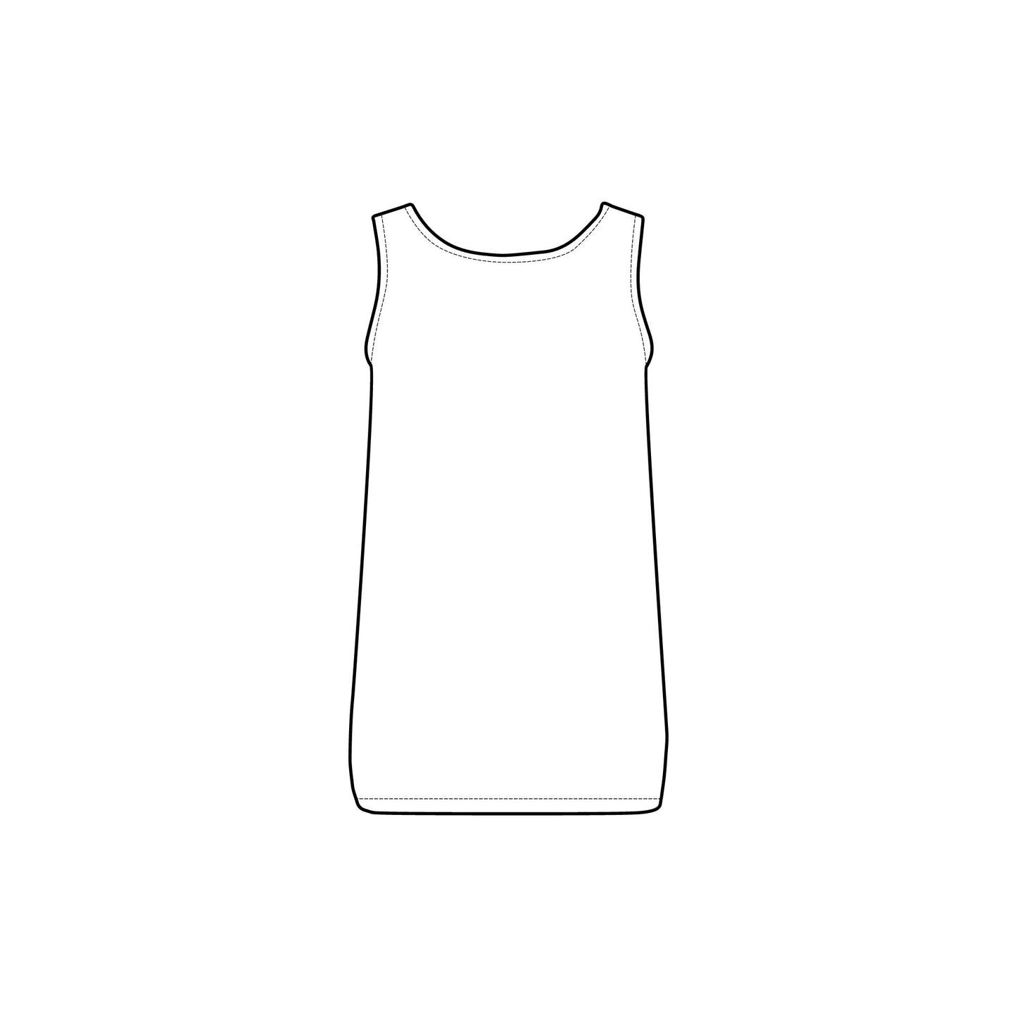 ***LIMITED EDITION*** Straight Hetero- Women's Baby Rib Tank- LOGO