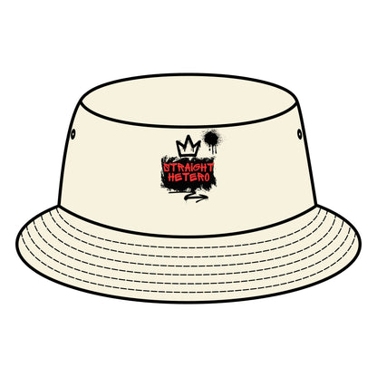 Straight Hetero- LOGO- Bucket Hat