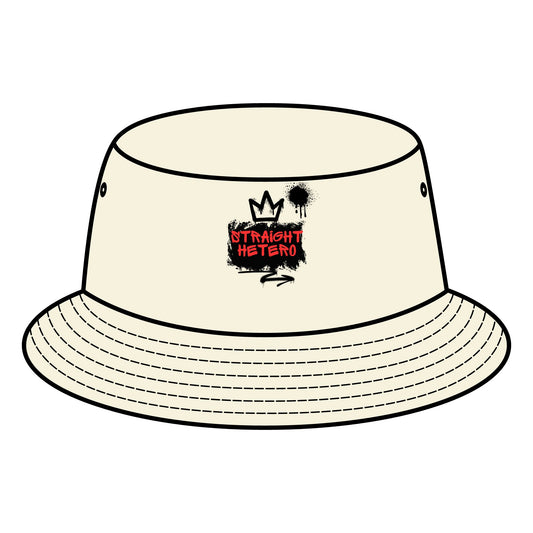 Straight Hetero- LOGO- Bucket Hat
