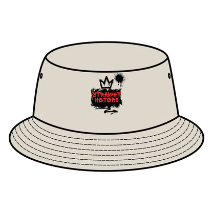 Straight Hetero- LOGO- Bucket Hat