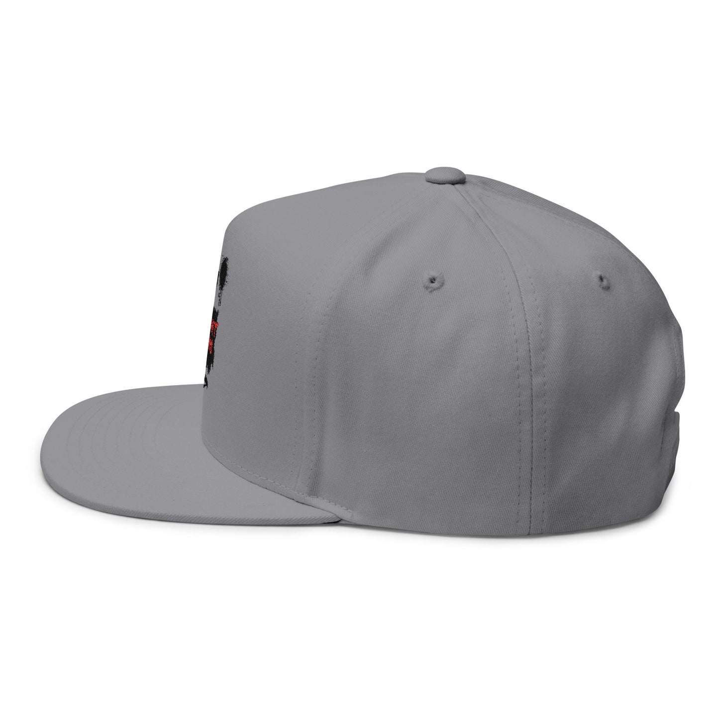 Straight Hetero- LOGO- Flat Bill Cap (Embroidery)